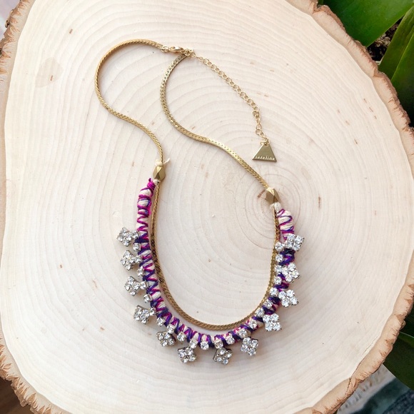 Anthropologie Jewelry - NEW Anthropologie Serefina Highwire Necklace Gold